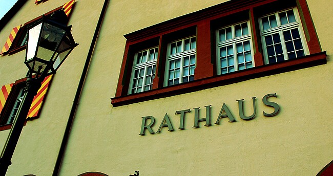 Rathaus im Regierungsbezirk Freiburg