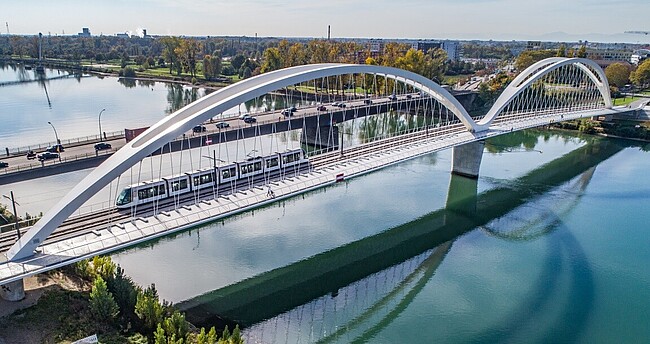 Brücke nach Straßburg