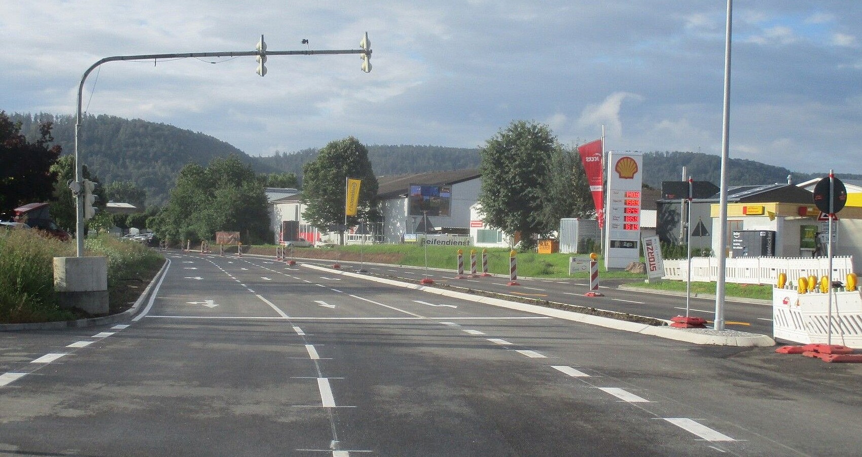 B 28, Osttangente Rottenburg zwischen Wilhelm-Maybach-Straße Anschluss L 372