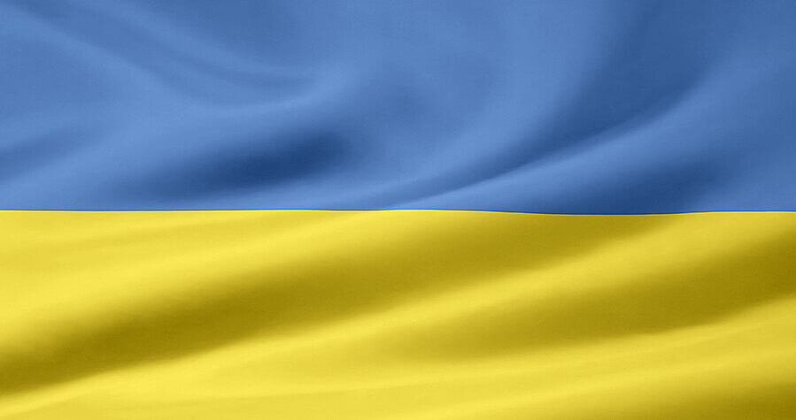 Blau-gelbe Flagge
