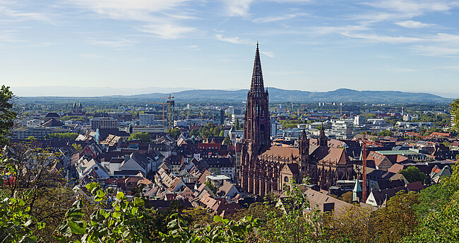 Freiburg von oben