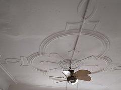 Stuckdecke mit Ventilator