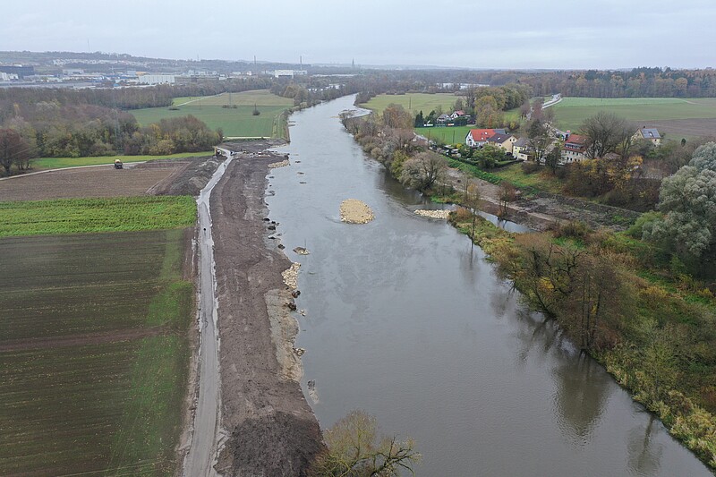 Die Donau nach der Revitalisierung