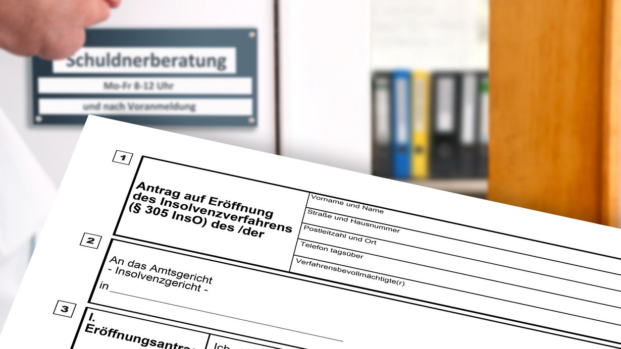Antrag auf ein Insolvenzverfahren