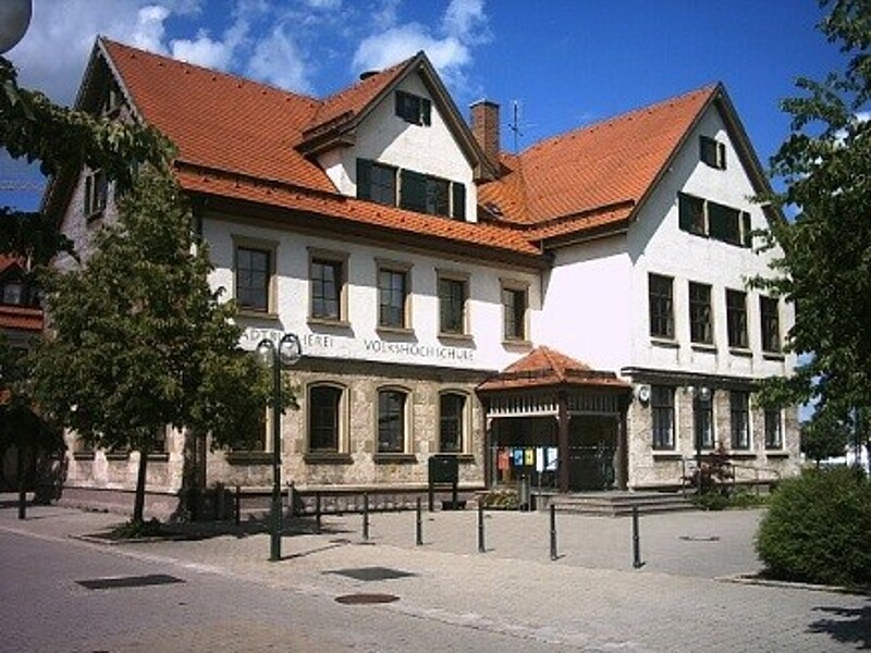 Stadtbücherei "Radschule" Laichingen - Gebäude
