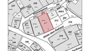 Lageplan, 88605 Meßkirch, Hinter dem Rathaus 1