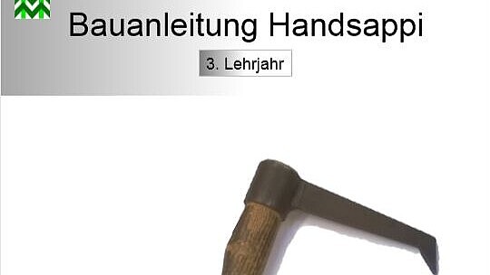 Deckblatt Anleitung Handsappi